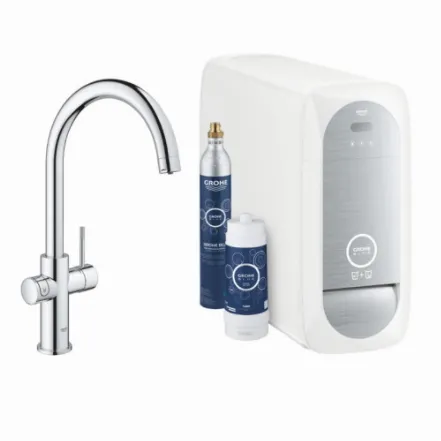 Змішувач для мийки Grohe Blue Home з функцією очищення води (31455001)